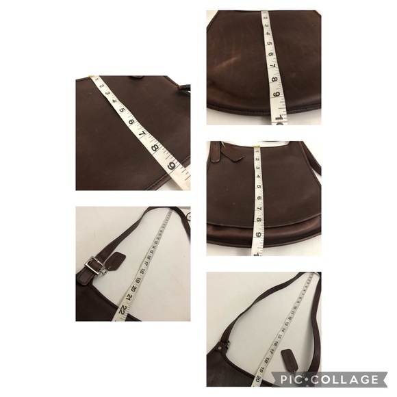 Vintage COACH Mini Messenger Crossbody Bag #9135 - Picture 11 of 11